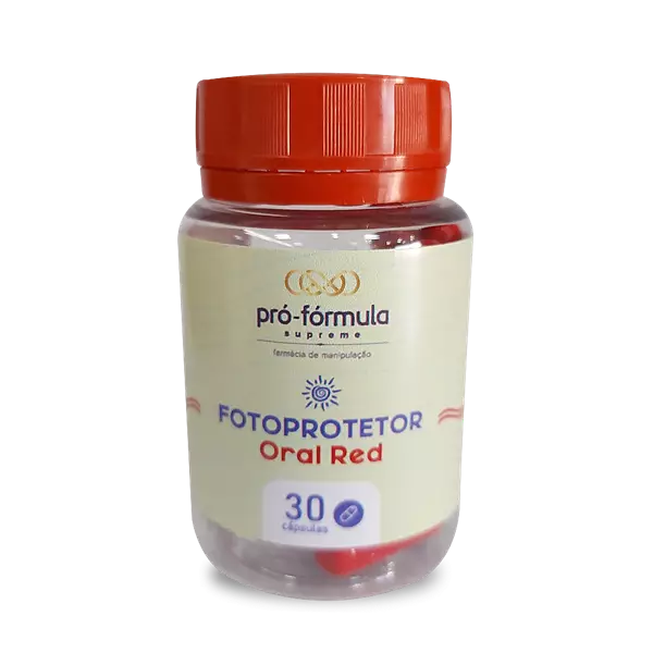 Fotoprotetor Red - Uso Oral 30 Cápsulas