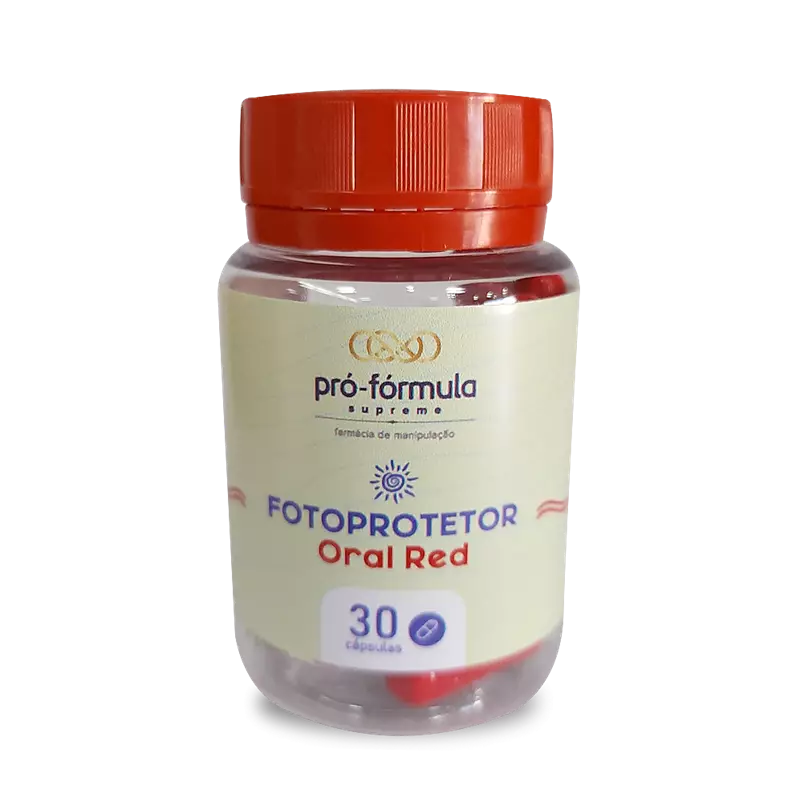 Fotoprotetor Red - Uso Oral 30 Cápsulas