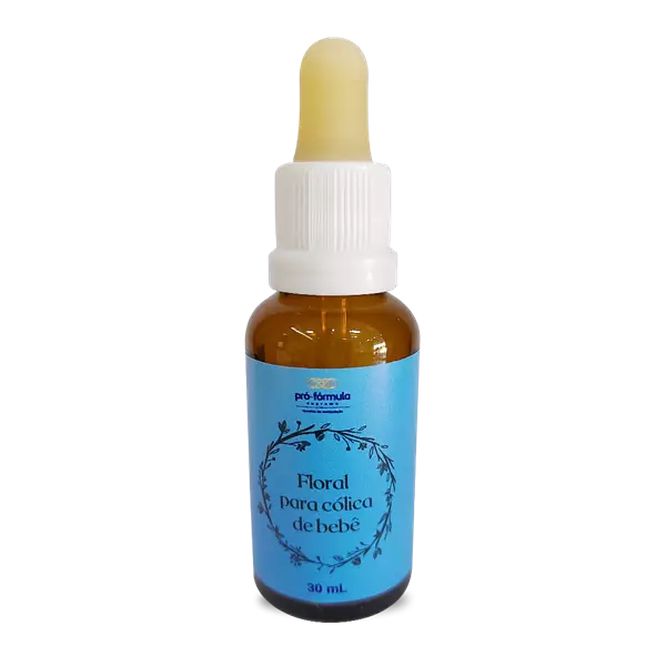 Composto Floral com Probiótico para Cólica de Bebê 30ml
