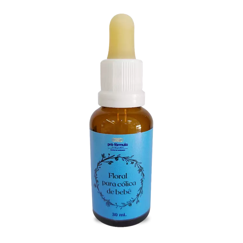 Composto Floral com Probiótico para Cólica de Bebê 30ml