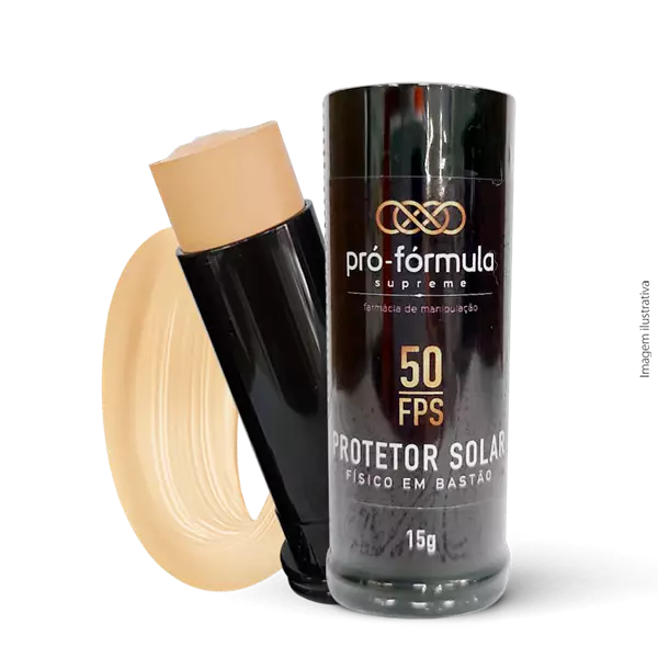 Filtro Solar Lipstick Bastão FPS 50 PPD 10 Bege Médio 15g Filtro Solar Lipstick Bastão FPS 50 PPD 10 Bege Médio 15g