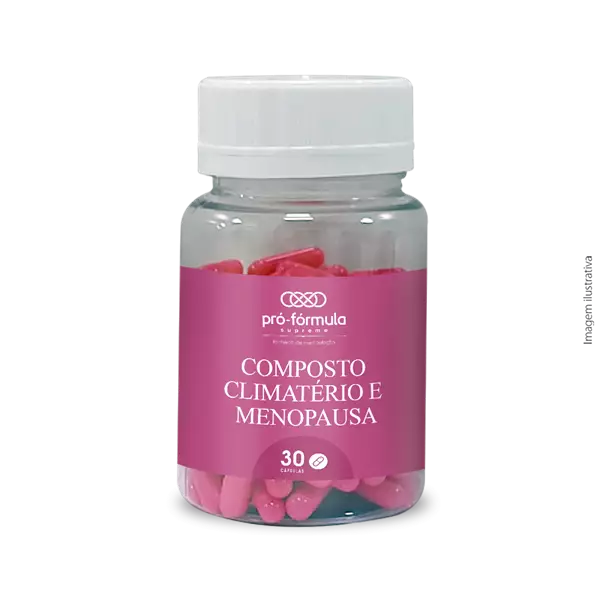 Composto Climatério e Menopausa 30 Cápsulas