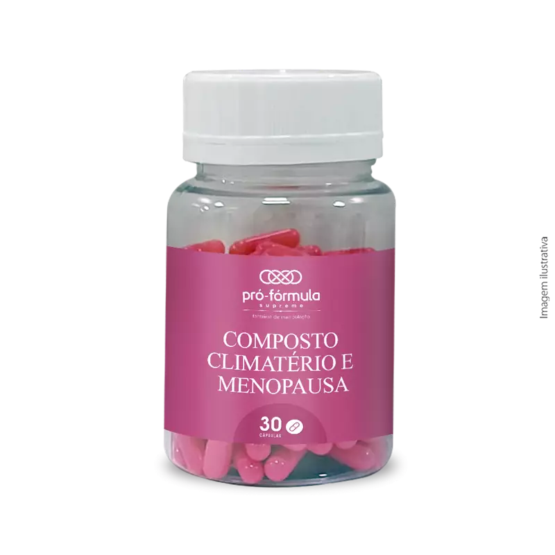 Composto Climatério e Menopausa 30 Cápsulas