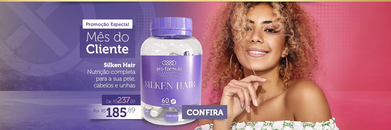 Silken hair